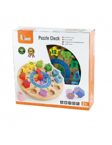 Puzzle sortator cu ceas,59235VG