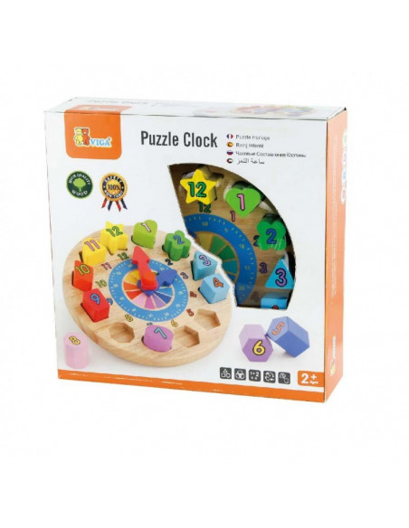Puzzle sortator cu ceas,59235VG