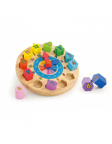 Puzzle sortator cu ceas,59235VG