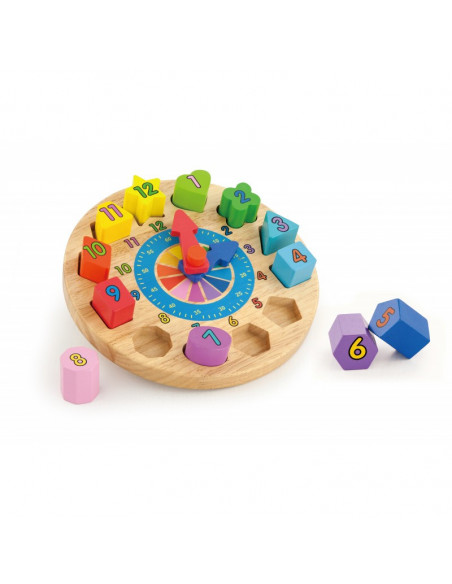 Puzzle sortator cu ceas,59235VG