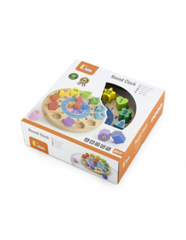 Puzzle sortator cu ceas,59235VG