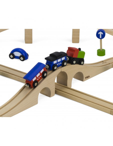 Set de trenulete din 49 de piese,56304 Set de trenulete din 49 de piese,56304