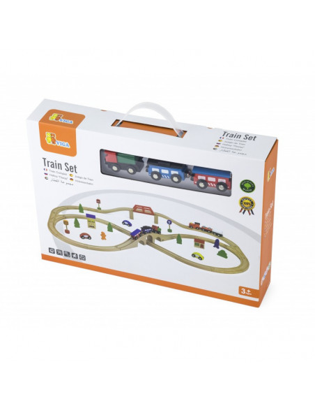 Set de trenulete din 49 de piese,56304 Set de trenulete din 49 de piese,56304