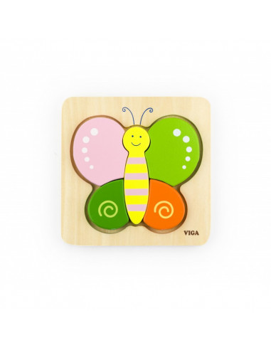 Puzzle din lemn - fluturas,50170