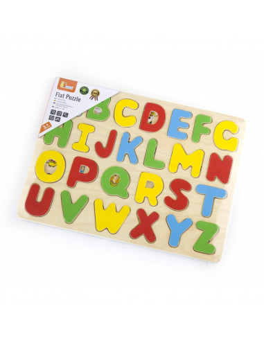 Puzzle cu litere mari de tipar,58543E