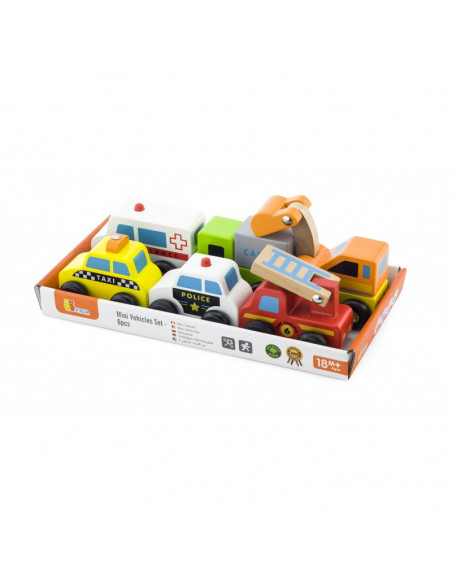 Set de 6 minivehicule - serviciul de urgente,59621