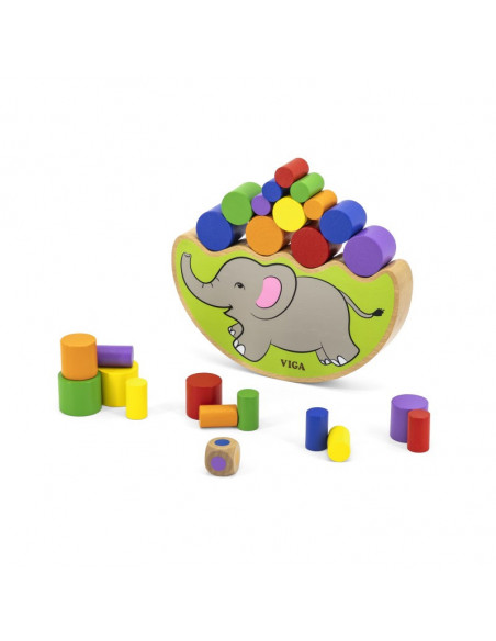 Elefantul echilibrist – joc de balans,50390