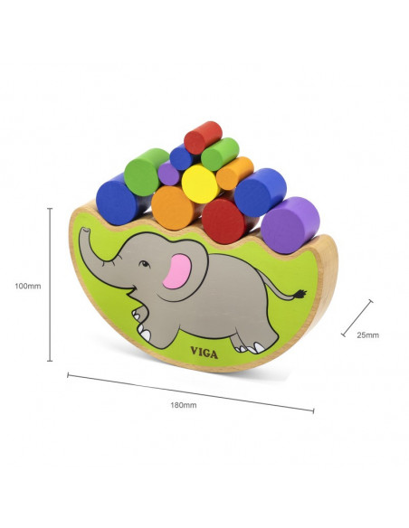 Elefantul echilibrist – joc de balans,50390