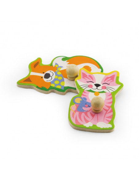 Puzzle cu sunete - animale,51273