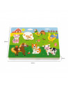 Puzzle cu sunete - animale,51273