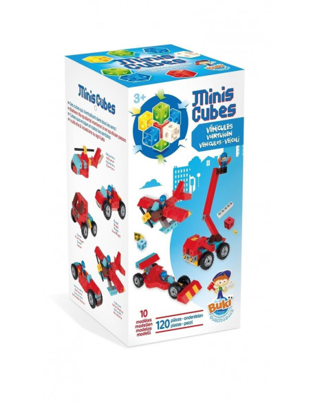 Mini Cuburi Vehicule, Joc Constructie Buki France,BK7127