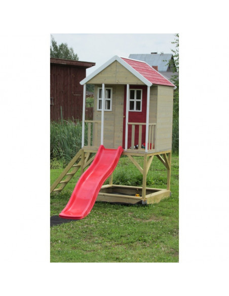 Casuta de gradina Nordic Adventure House cu platforma cu loc Casuta de gradina Nordic Adventure House cu platforma cu loc