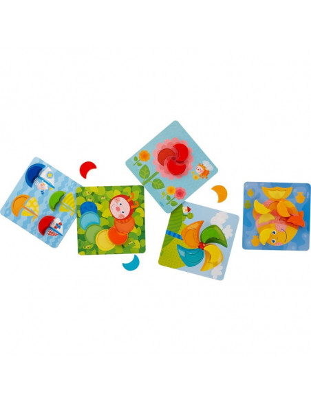 Joc de asociere - Curcubeu de semiluni, Haba,303710