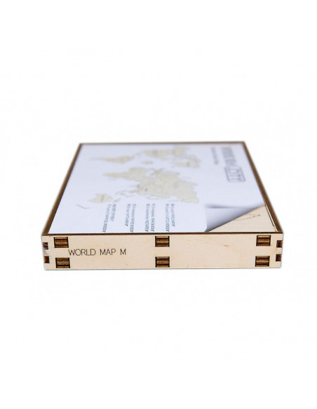 Harta lumii puzzle 3D de perete (M),WM501