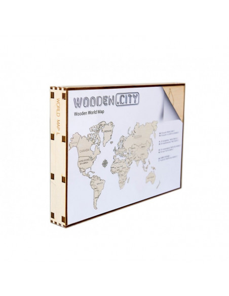 Harta lumii puzzle 3D de perete (L),WM502