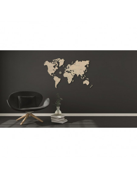 Harta lumii puzzle 3D de perete (L),WM502