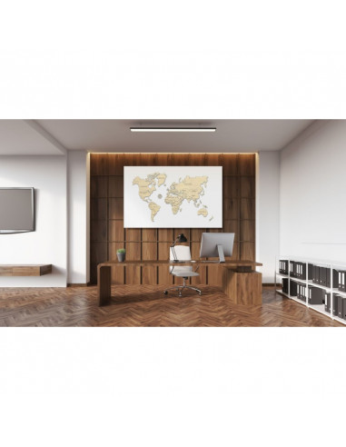 Harta lumii puzzle 3D de perete (L),WM502