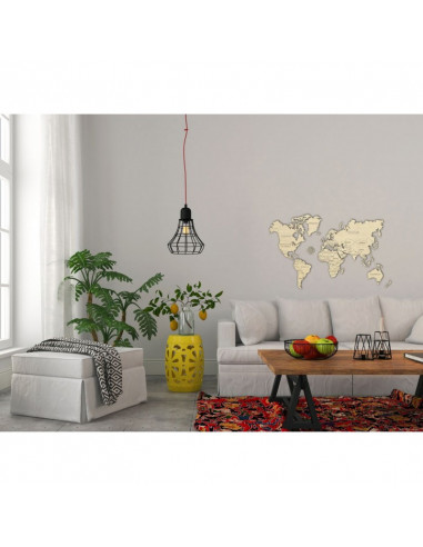 Harta lumii puzzle 3D de perete (L),WM502