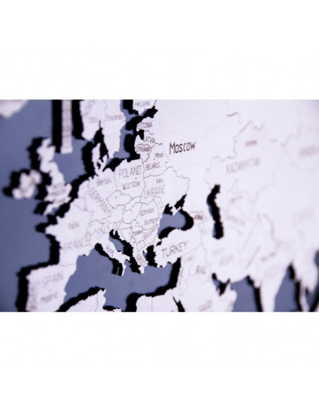 Harta lumii puzzle 3D de perete (XL),WM503