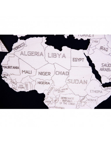 Harta lumii puzzle 3D de perete (XL),WM503