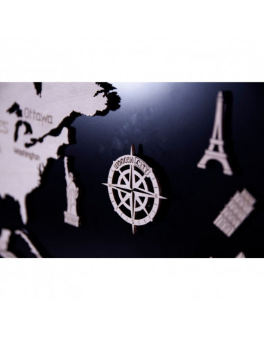 Harta lumii puzzle 3D de perete (XL),WM503