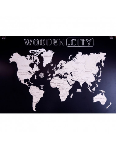 Harta lumii puzzle 3D de perete (XL),WM503