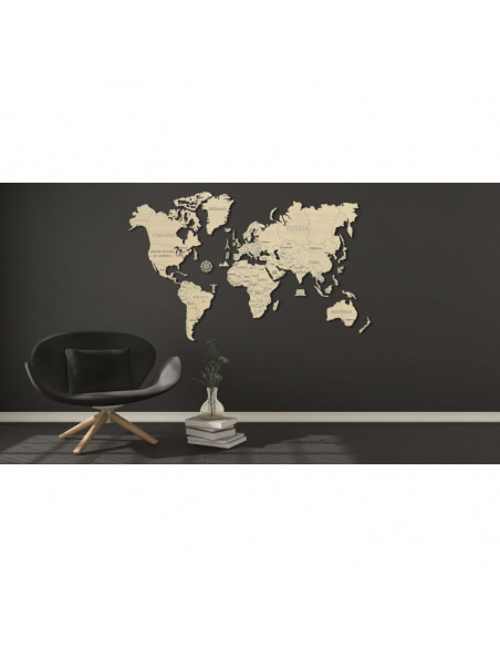 Harta lumii puzzle 3D de perete (XL),WM503