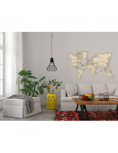 Harta lumii puzzle 3D de perete (XL),WM503