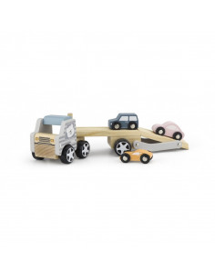 Camion transportor cu 3 masinute, PolarB Viga,44014 2