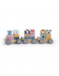 Trenulet modular cu animale, PolarB Viga,44015 2