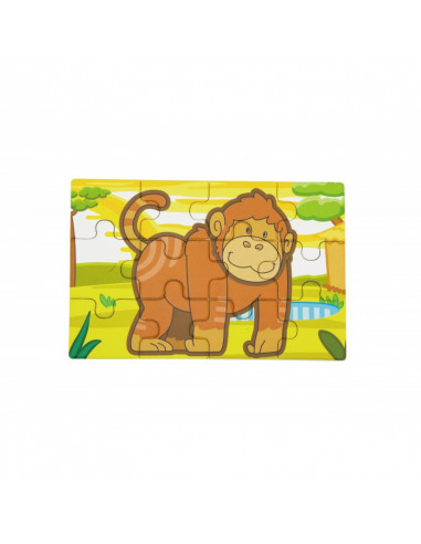 Puzzle conectabil 4 in 1 - Jungla, Viga,50068