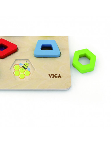 Puzzle 3D Numere si forme, Viga,50119 Puzzle 3D Numere si forme, Viga,50119