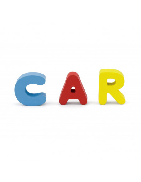 Puzzle 3D Litere mari, Viga,50124