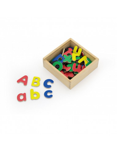 Set litere magnetice (52 piese), Viga,50324