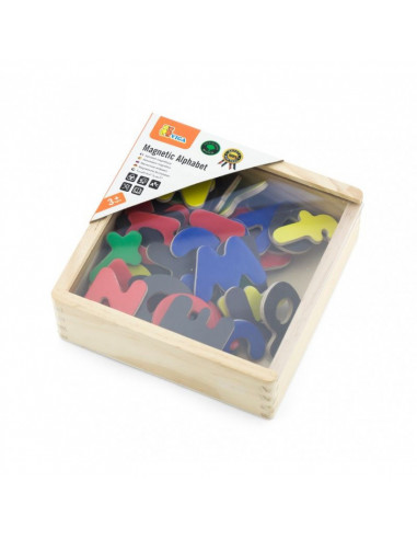 Set litere magnetice (52 piese), Viga,50324