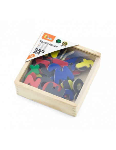 Set litere magnetice (52 piese), Viga,50324