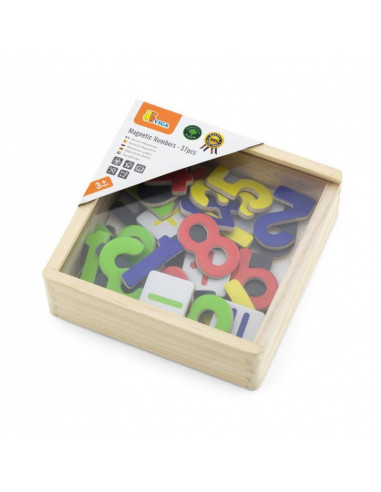 Set cifre magnetice (37 piese), Viga,50325
