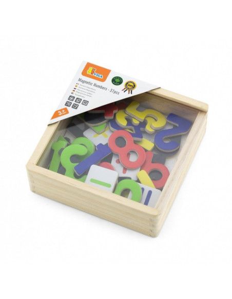 Set cifre magnetice (37 piese), Viga,50325