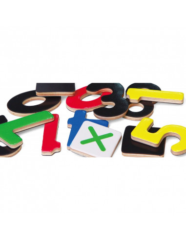 Set cifre magnetice (37 piese), Viga,50325