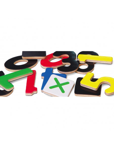 Set cifre magnetice (37 piese), Viga,50325