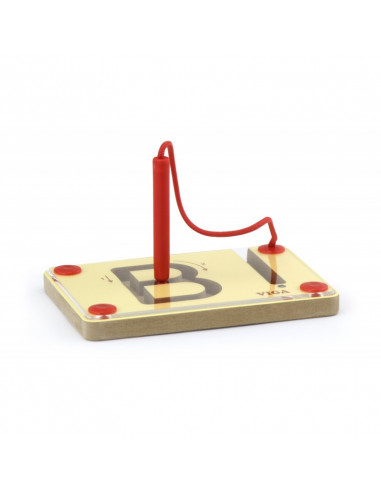 Set magnetic de scriere - Litere mari, Viga,50337