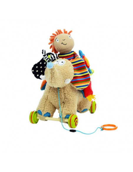 Jucarie de tras Elefant cu activitati, Dolce,95106 Jucarie de tras Elefant cu activitati, Dolce,95106