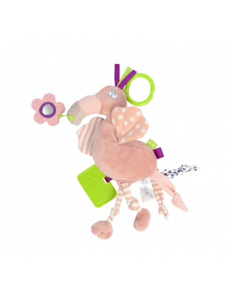 Flamingo, jucarie interactiva cu activitati, Dolce,96007 Flamingo, jucarie interactiva cu activitati, Dolce,96007
