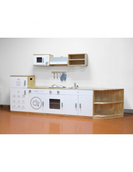 Bucatarie alba completa pentru copii, Viga,44530 Bucatarie alba completa pentru copii, Viga,44530