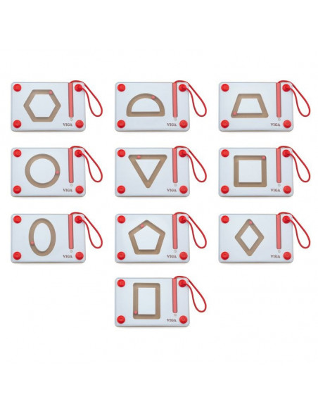 Set magnetic de scriere - Forme geometrice, Viga,50340