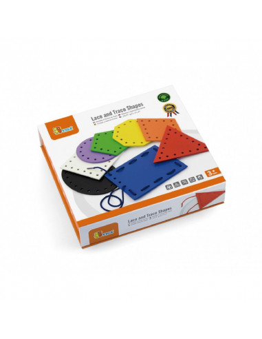 Set de cusut - forme geometrice din lemn, Viga,50538