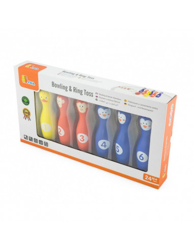 Set de bowling si Prinde popicele, Viga,50665