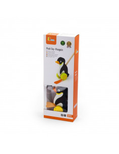 Jucarie de impins - Pinguin, Viga,50962 2