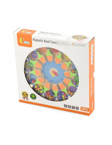 Ceas magnetic cu margele, Viga,59980