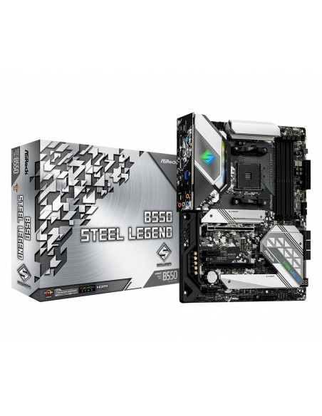 Placa de baza ASRock B550 STEEL LEGEND, Socket AM4,B550 STEEL